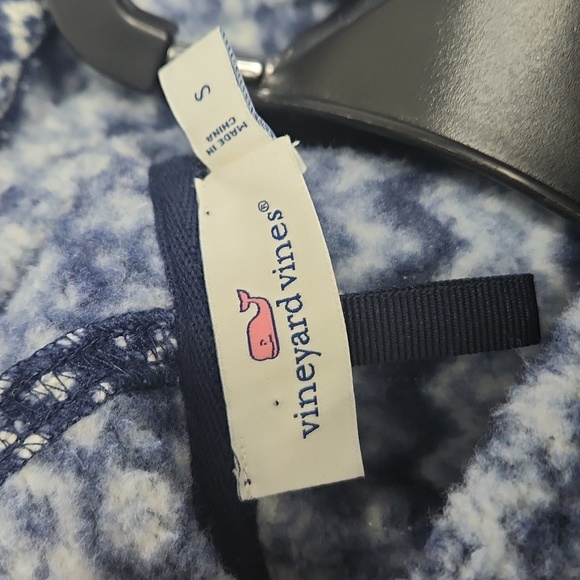 Vineyard Vines Fair Isle Fleece Pullover - Picture 9 of 10